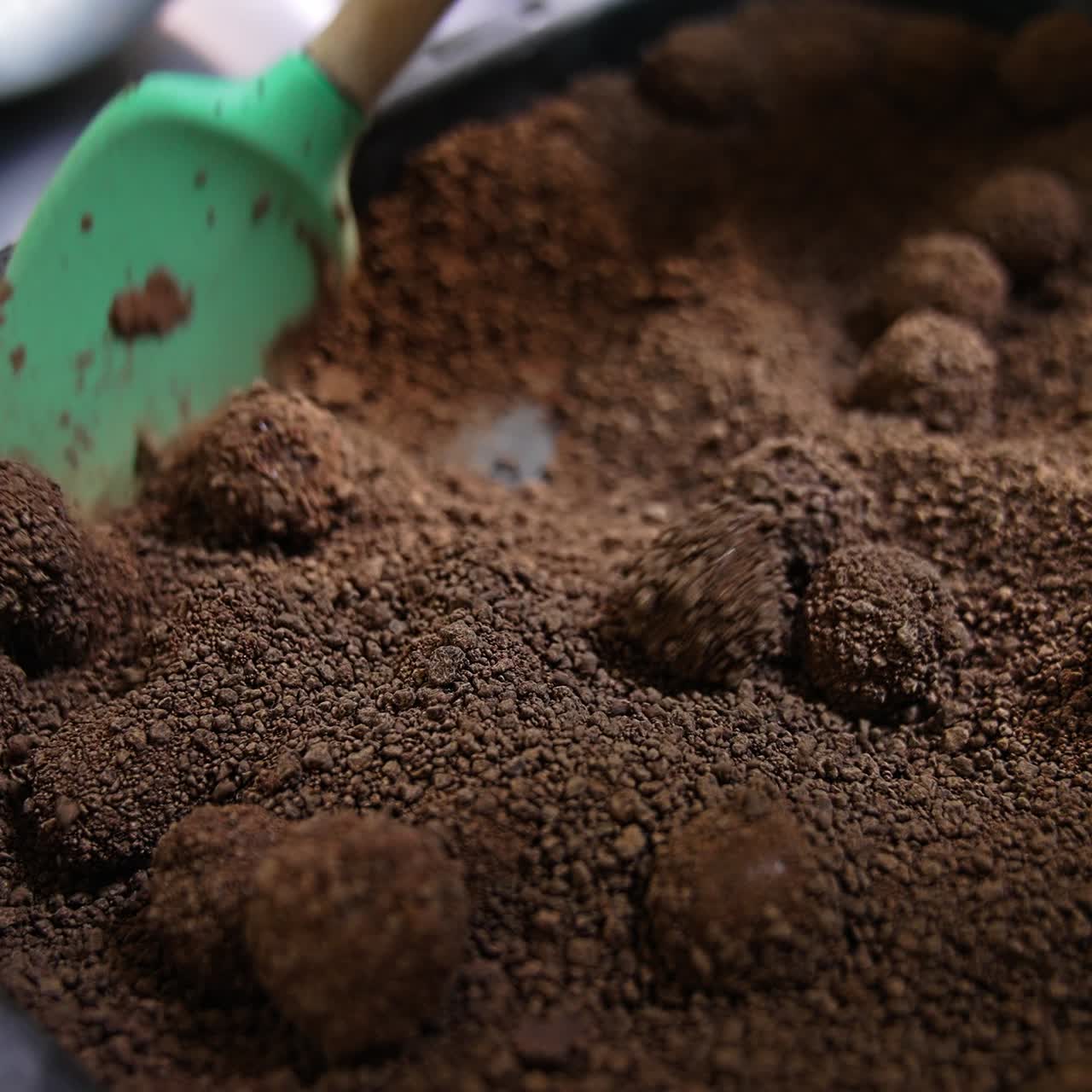 Making Homemade Chocolate Truffles