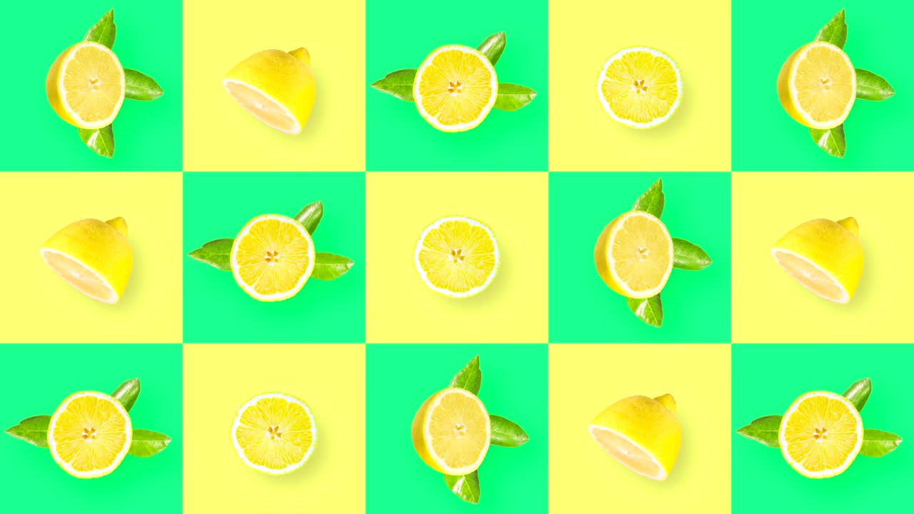 Abstract background with fruits