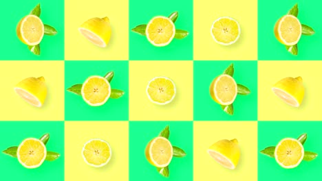 fondo abstracto con frutas