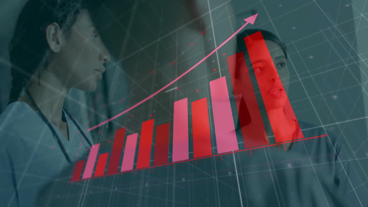 Animation of statistics and data processing over diverse doctors