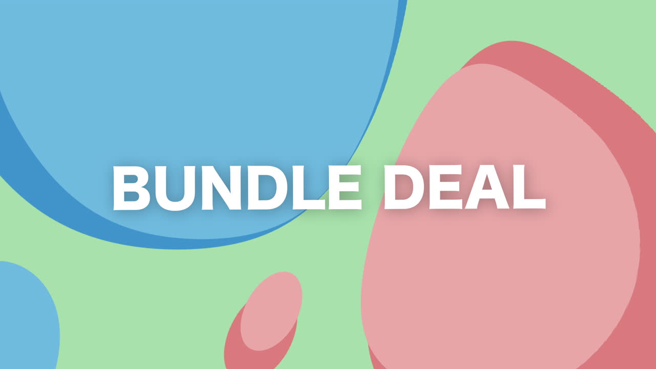 Discover enticing bundle deals in vibrant graphics ideal for maximizing sales impact in a creative environment