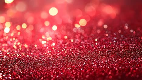 a red background with a lot of sparkles. the sparkles are red and they are scattered all over the background