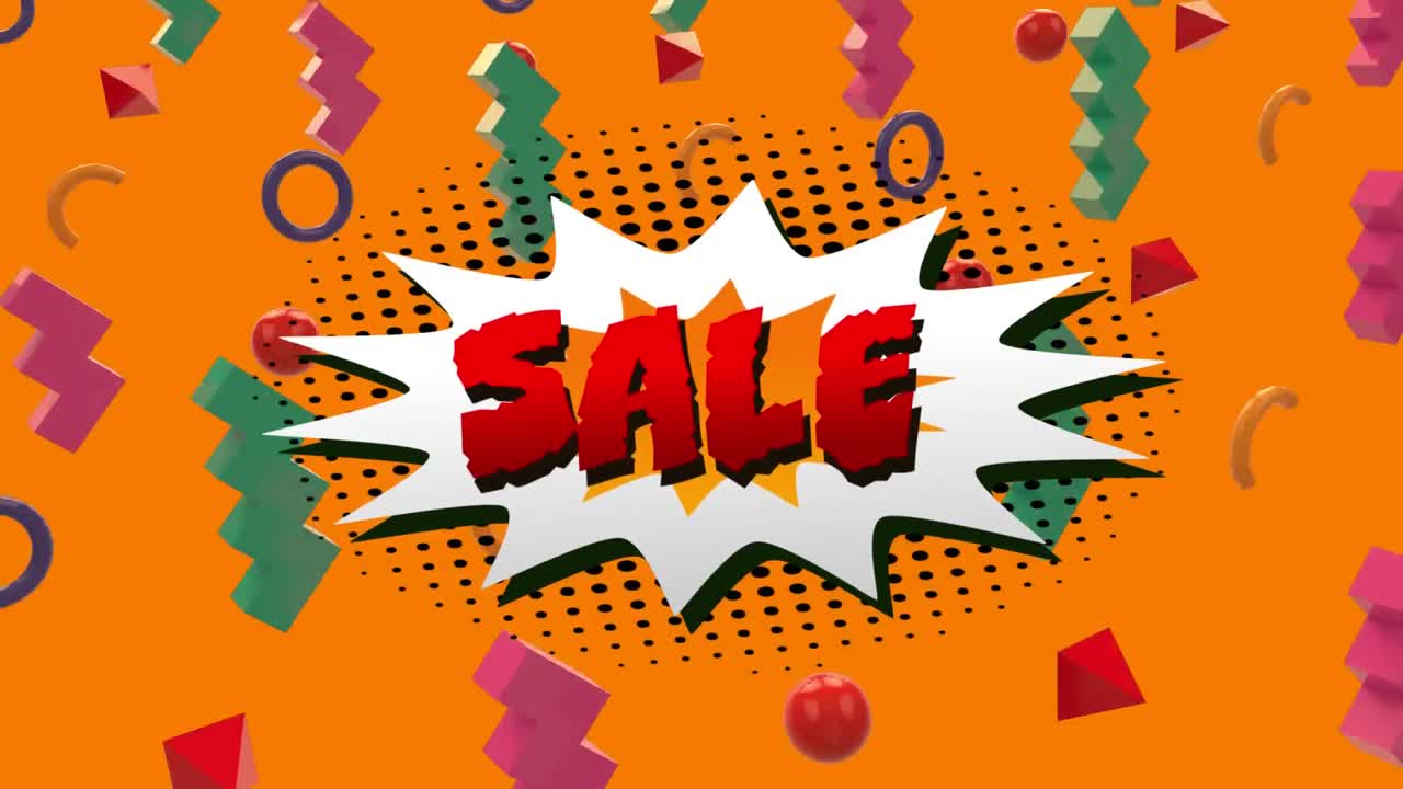 폭발에 대한 판매 그래픽