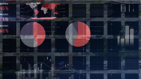 Animation-of-financial-data-processing-over-cityscape