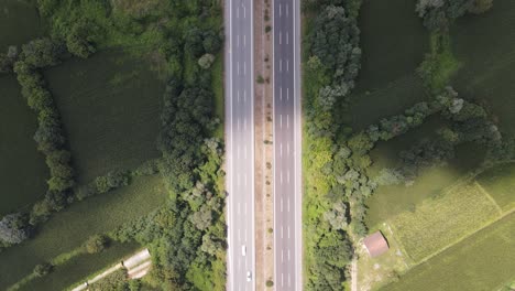 road in rural area