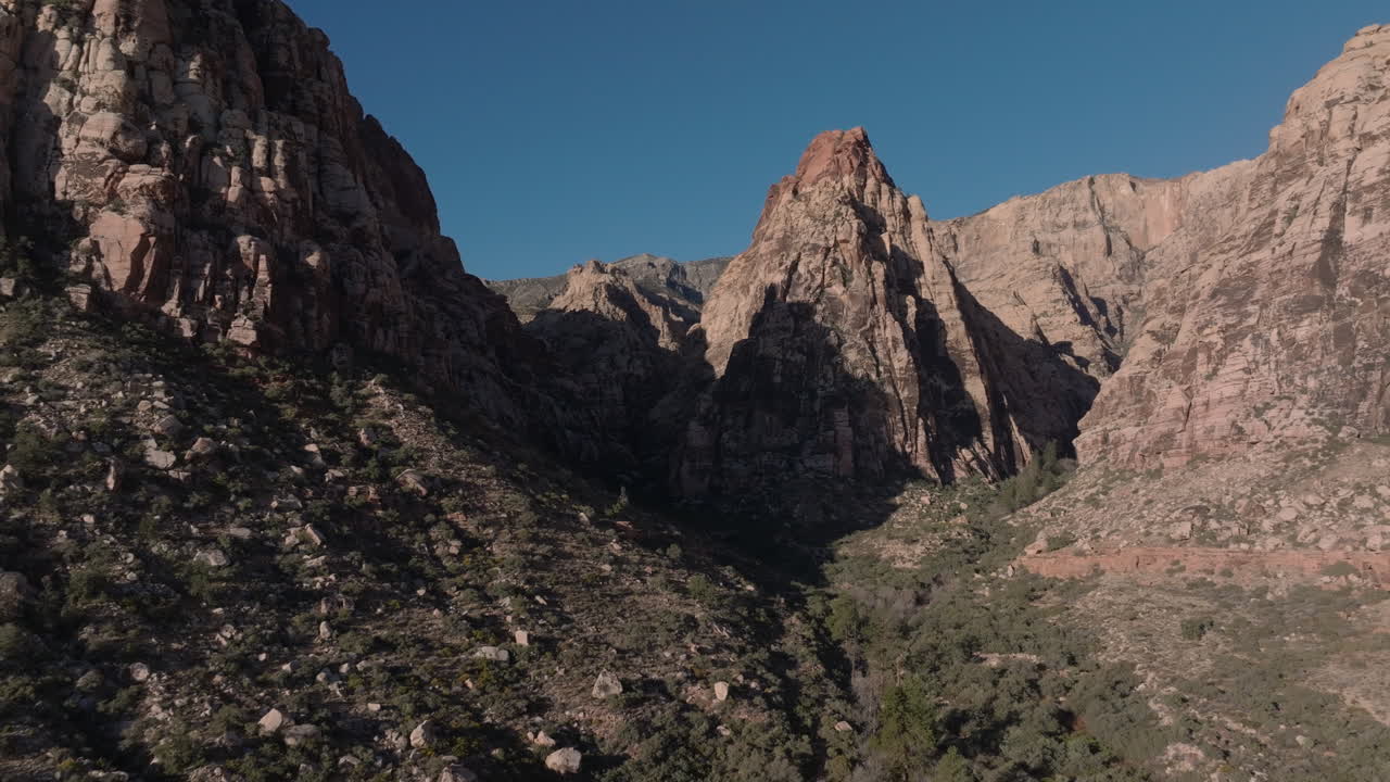 Red Rock Canyon Valley View from Above