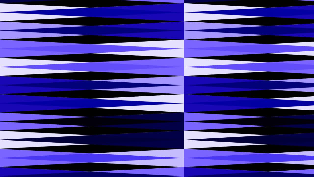 Digital animation of blue light trails moving against black background