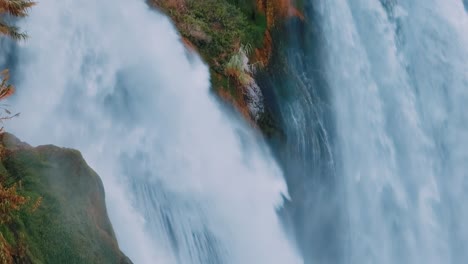 waterfall cascade in nature