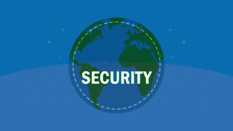 cyber security global concept