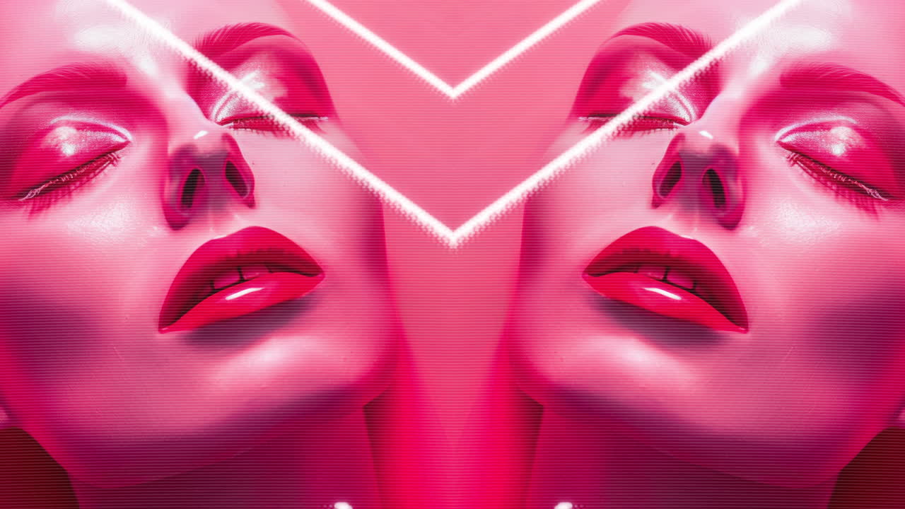 아름다운 인형 여성들의 헤드