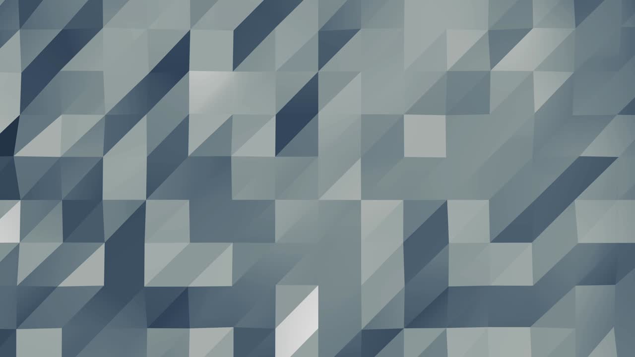 Abstract grey 3D geometric pattern. Mosaic metall background for business presentation