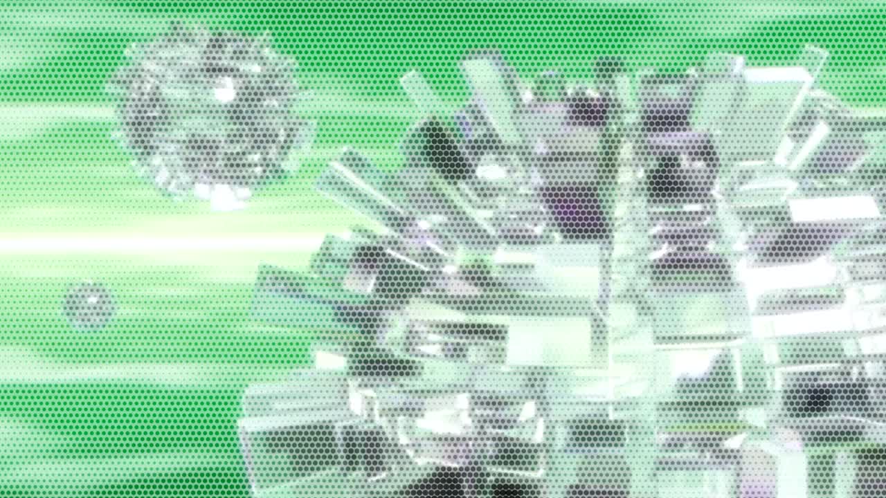 우주에서 지구 행성을 보여주는 애니메이션 움직이는 배경