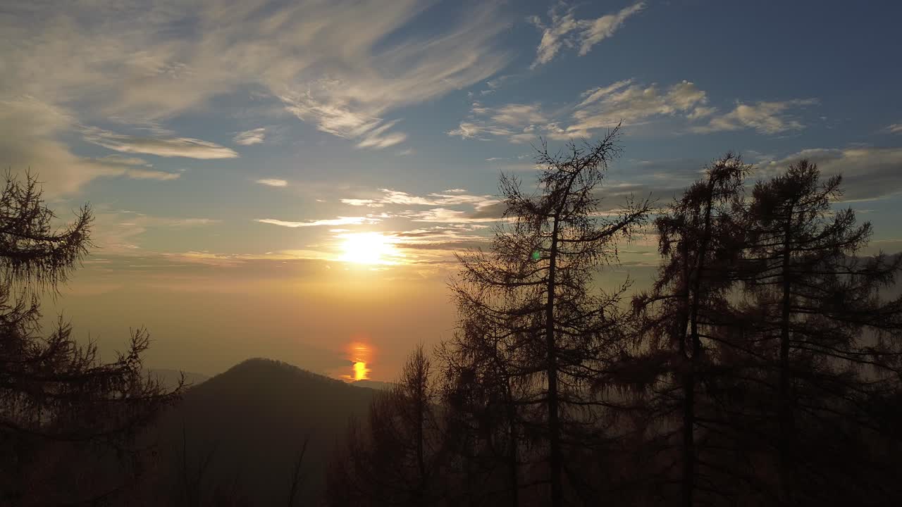 once upon a time there was a mountain where the sunset was called golden hour, in this place there was a young man, searcher and digital nomad or filmmaker that with his drone dedicated to be happy