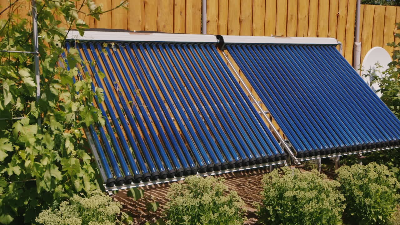 colector solar para calentamiento de agua de piscina