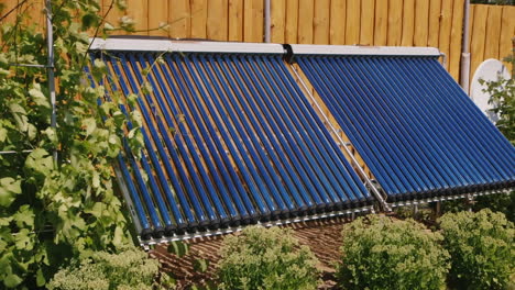 colector solar para calentamiento de agua de piscina