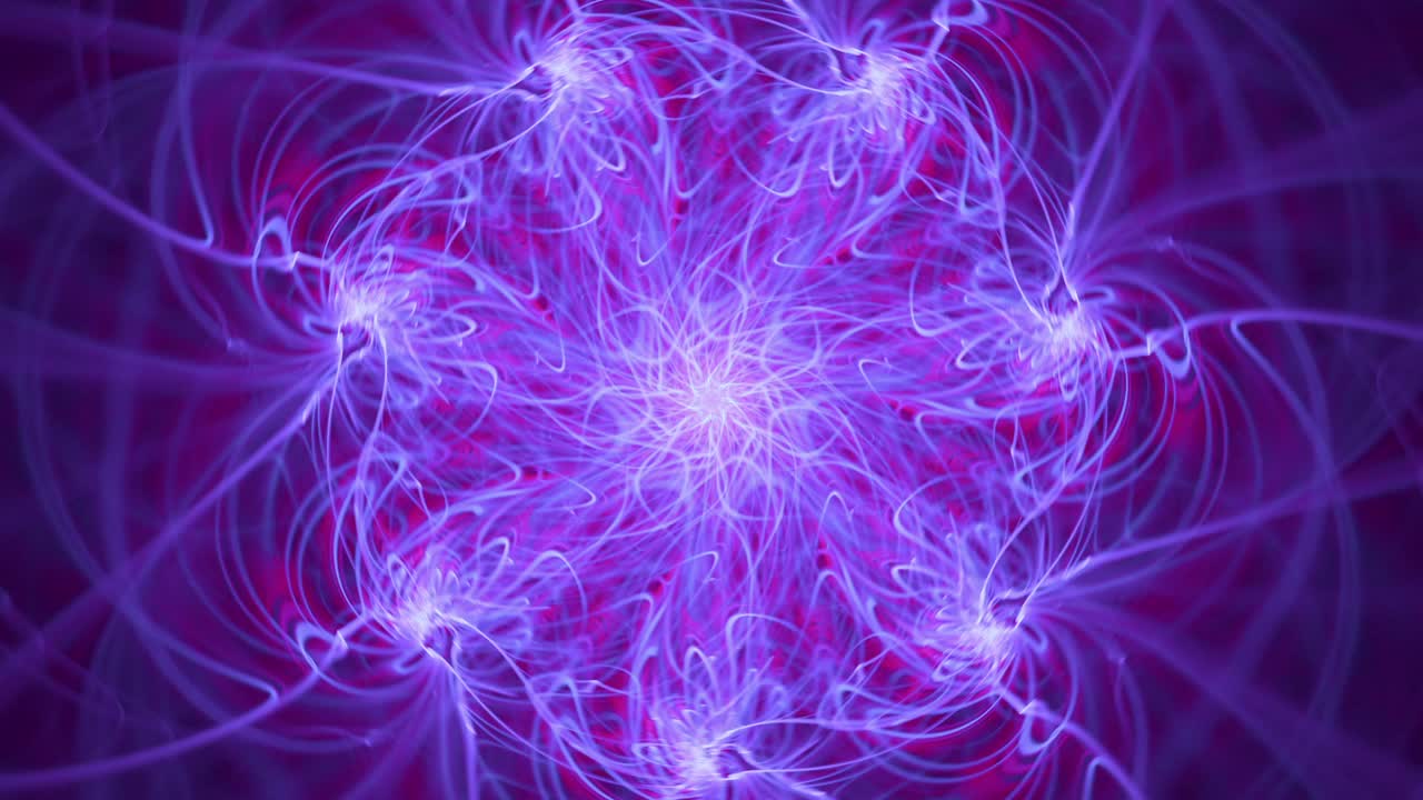 renacimiento de estrellas fractales de flores: fondo abstracto de espirales sin fisuras, fusión espiritual meditativa relajante, mandala de caleidoscopio intrincado, geometría sagrada de imaginación colorida