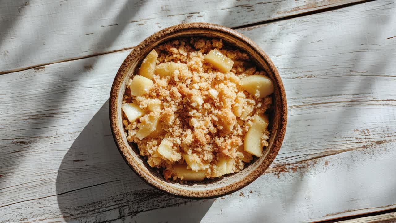 Apple Crumble Dessert