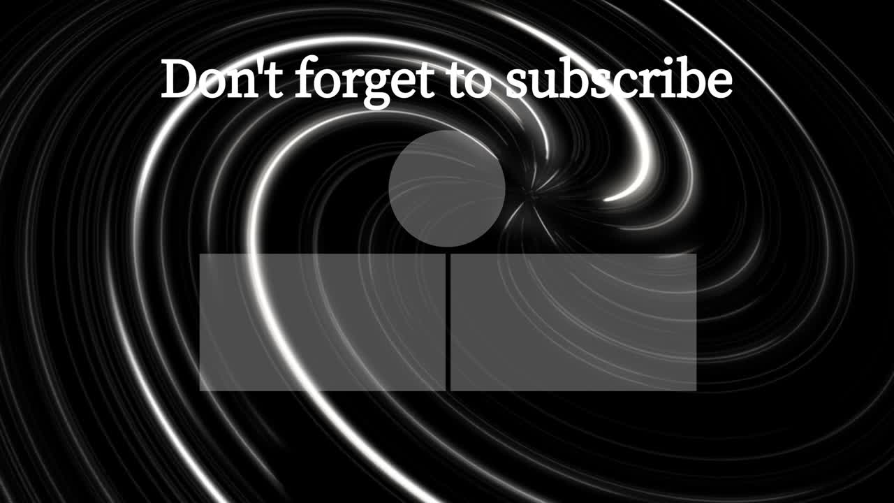 보르텍스 네온 엔드 카드 엔딩 스크린 모션