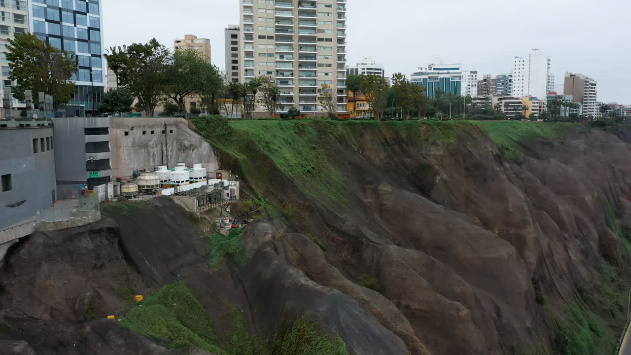 lima, perú, imágenes de drones. aéreo