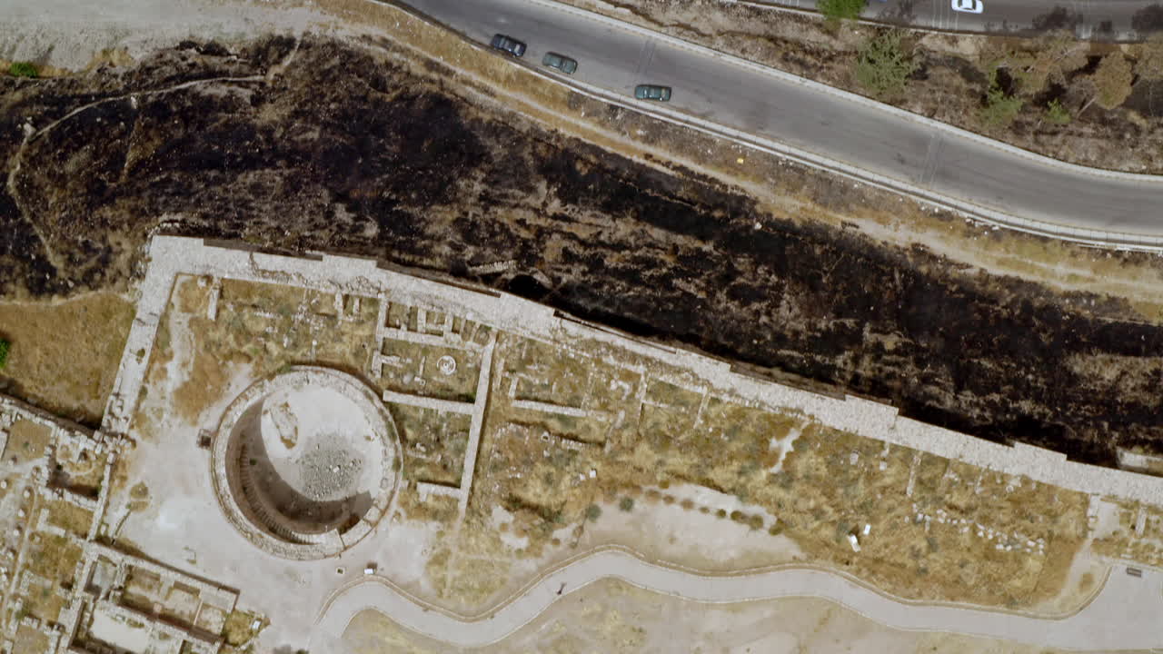 drone disparó sobre amman - jordania, junio de 2019