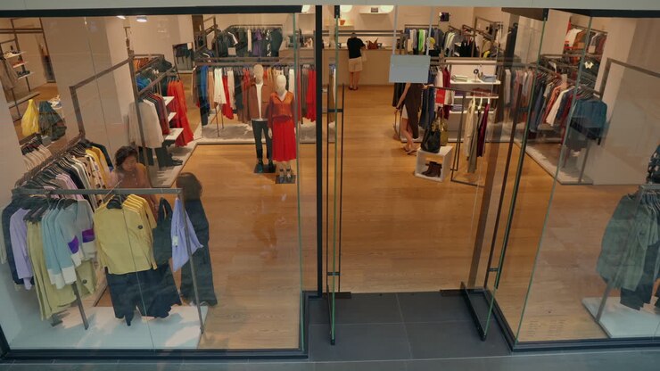 Modern Clothing Store Interior
