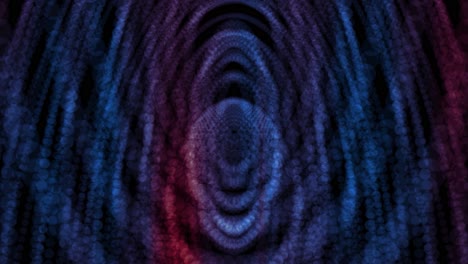 abstract blue and red spiral pattern