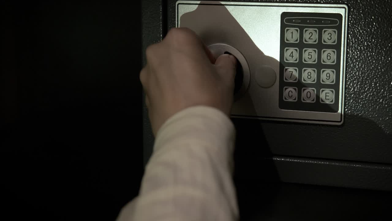 Use safe deposit in the room.