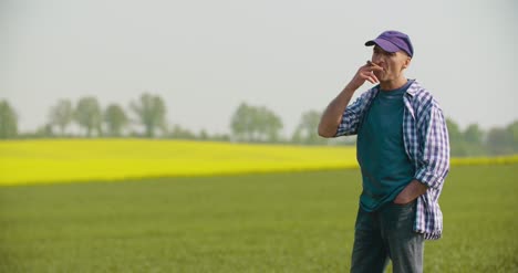 Landwirtschaft-Der-Bauer-Raucht-Eine-Zigarre