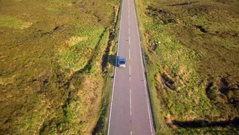 Rannoch-Moor-Aerial-Car-track