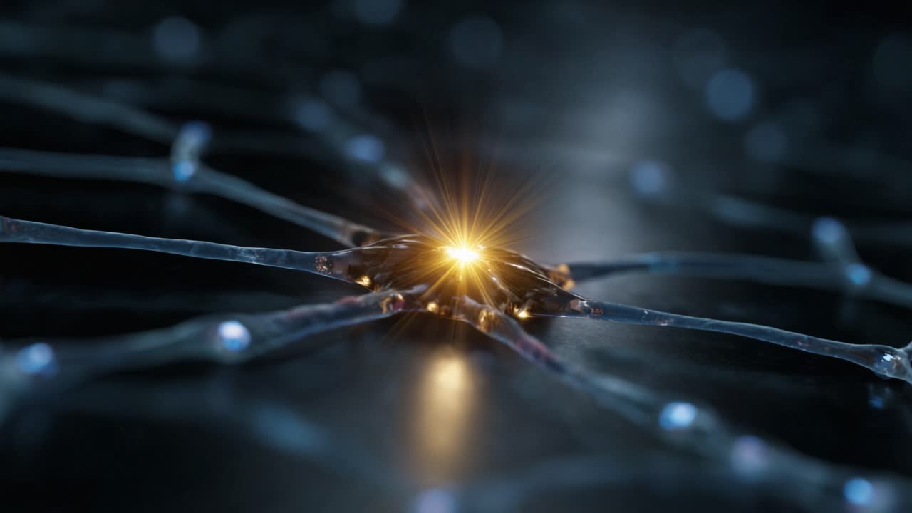 Conexões Neurais Iluminadas: Uma Visão Detalhada da Atividade Sináptica e das Redes Neurais, Destacando o Papel Vital da Neurotransmissão na Função Cerebral