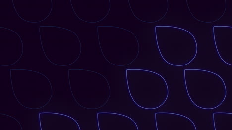 elegante diseño abstracto azul y negro con líneas curvas para papel tapiz o fondo