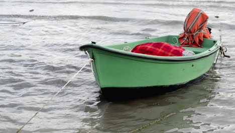 boat on the sea in the adria