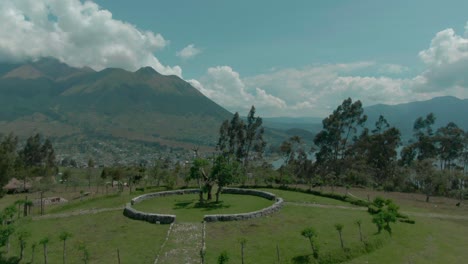 drone flight in otavalo