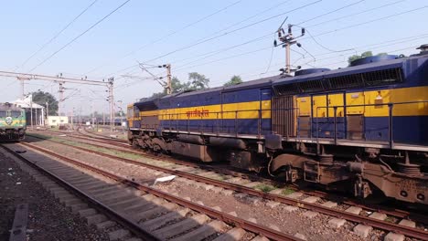 Various-high-voltage-engines-of-trains