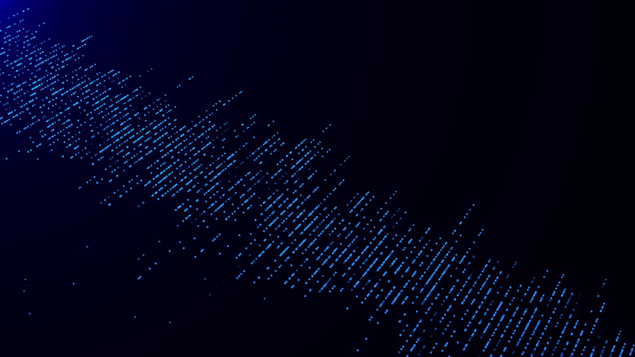3d particles wave flowing pattern halftone gradient curve shape on background concept of technology