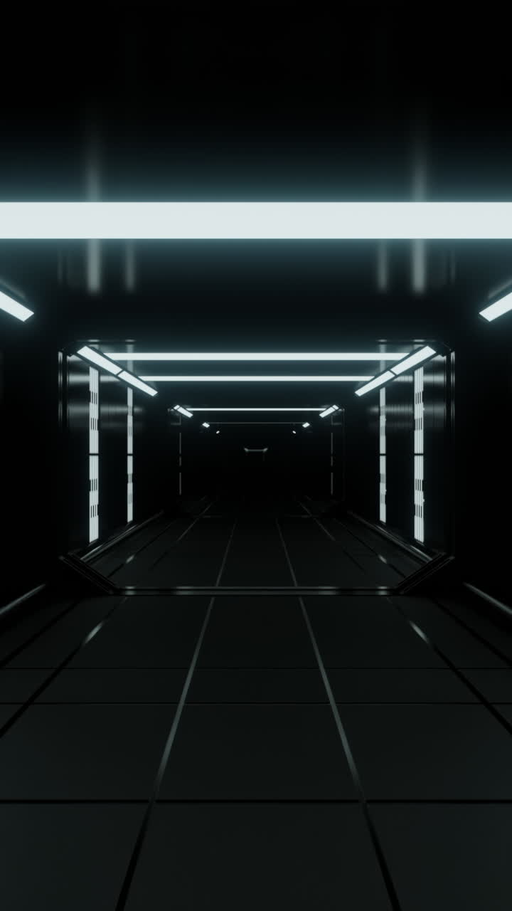 Futuristic Sci-Fi Tunnel