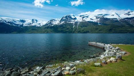 la hermosa naturaleza de noruega.