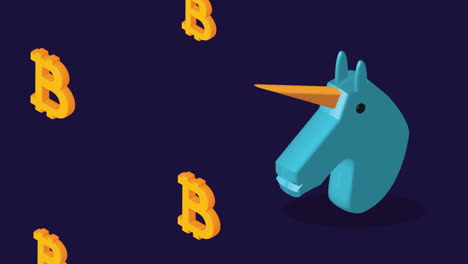 bitcoins patrón de símbolos de la tecnología moderna