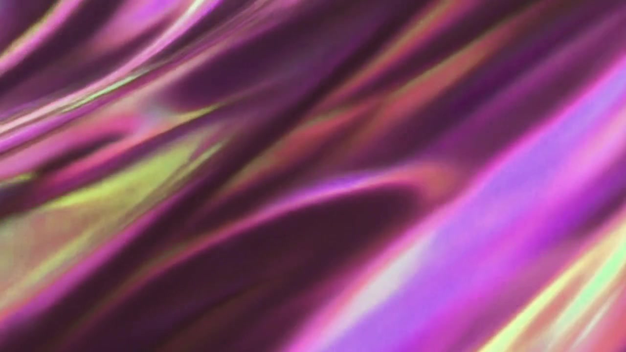 Abstract Motion Background with Iridescent Liquid Waves