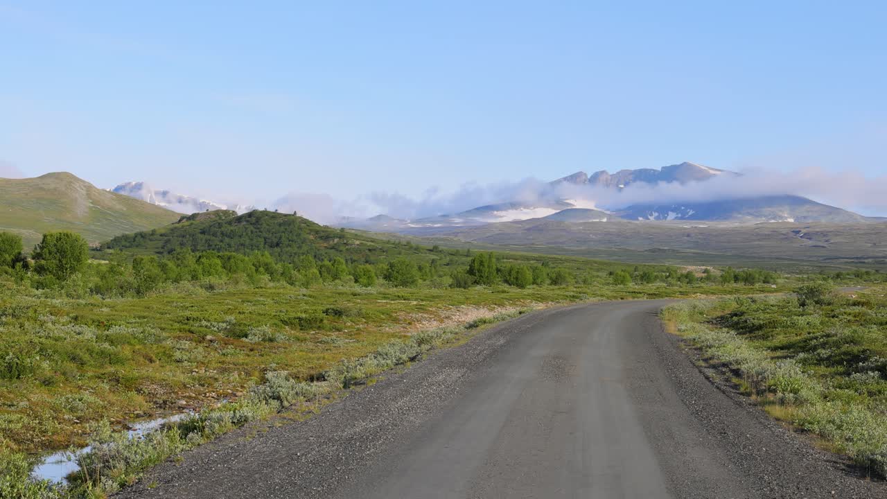 Dovrefjell–Sunndalsfjella National Park. Beautiful Nature Norway natural landscape.