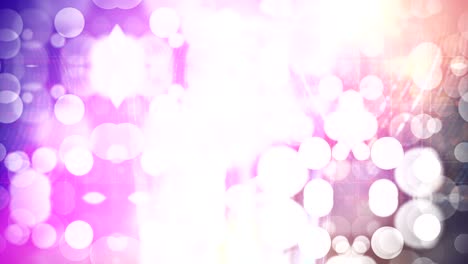animación de fondo de partículas abstractas de 4k