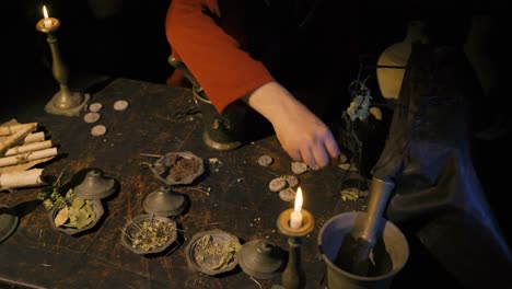 Traditional-medicine-method-in-the-Middle-Ages.