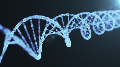 dna molecule 4k animation seamless loop