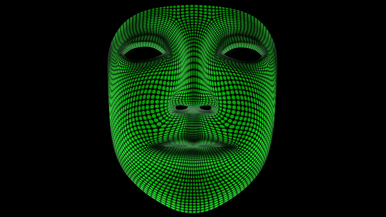 la máscara, la resolución 4k, el canal alfa.