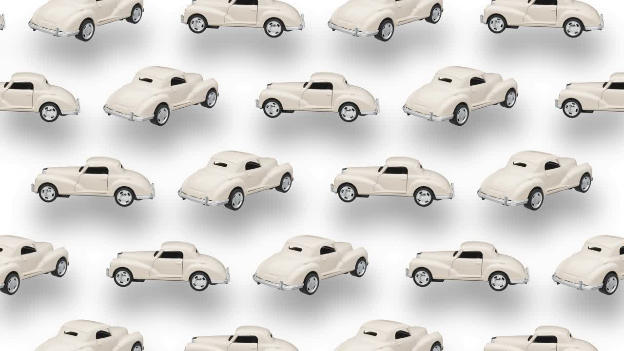장난감 자동차 애니메이션 배경