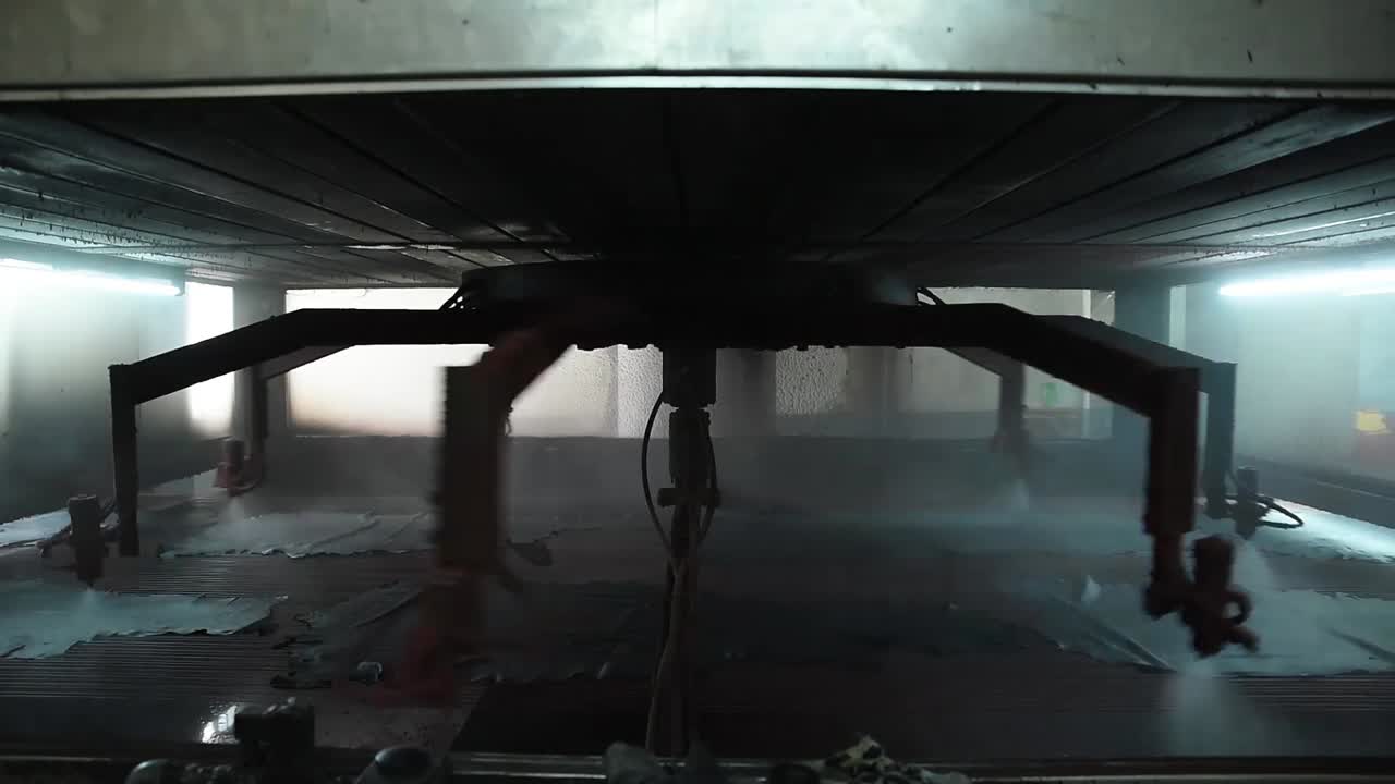 Leather Tannery Machine Making of Leather Products Full HD 60p