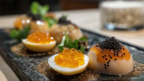 delicacies on a plate