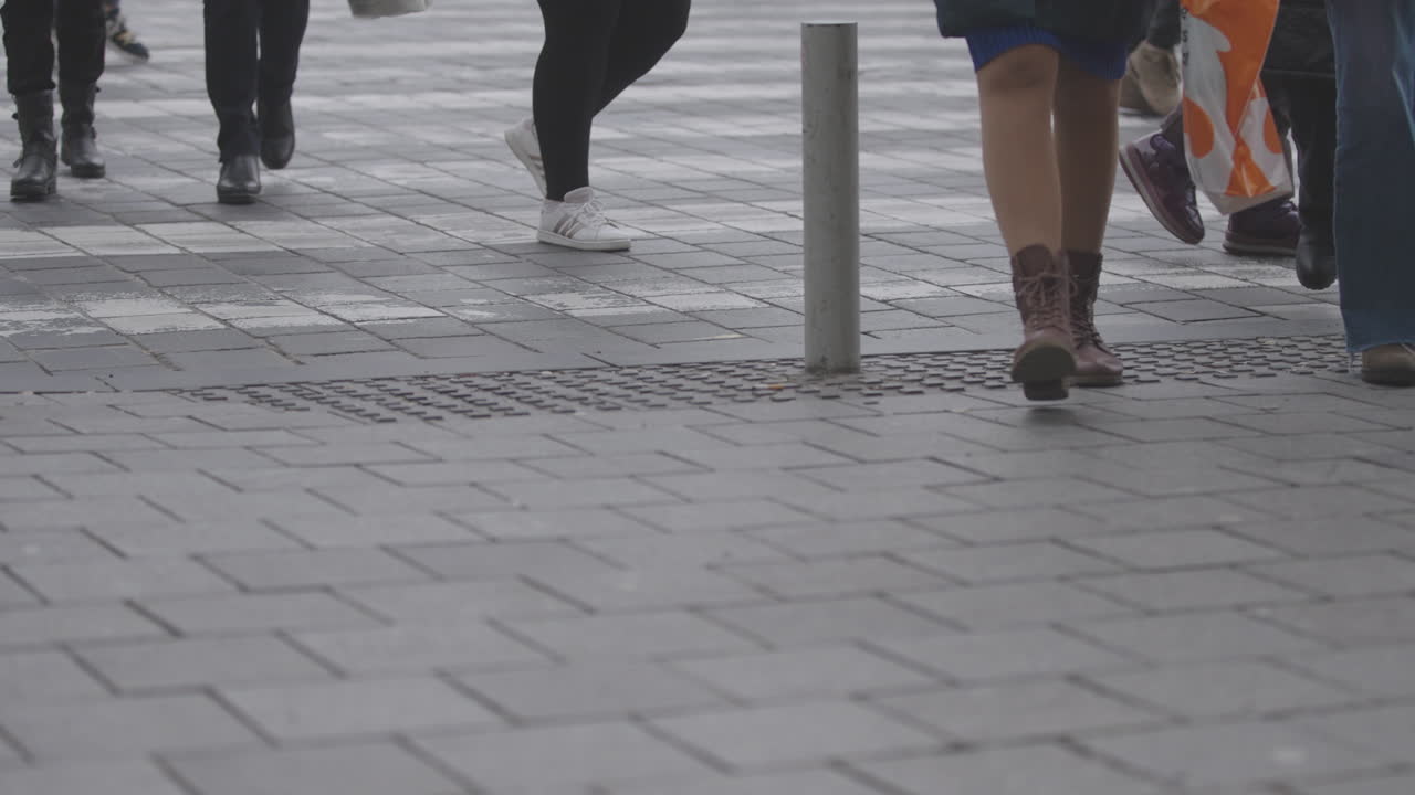 People Crossing a Street