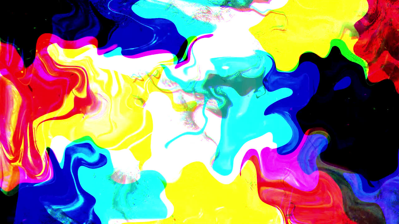 RGB Liquid Transition 08 On Alpha (Use Blending Mode Screen)