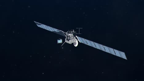 the philae lander seperating from the rosetta space probe